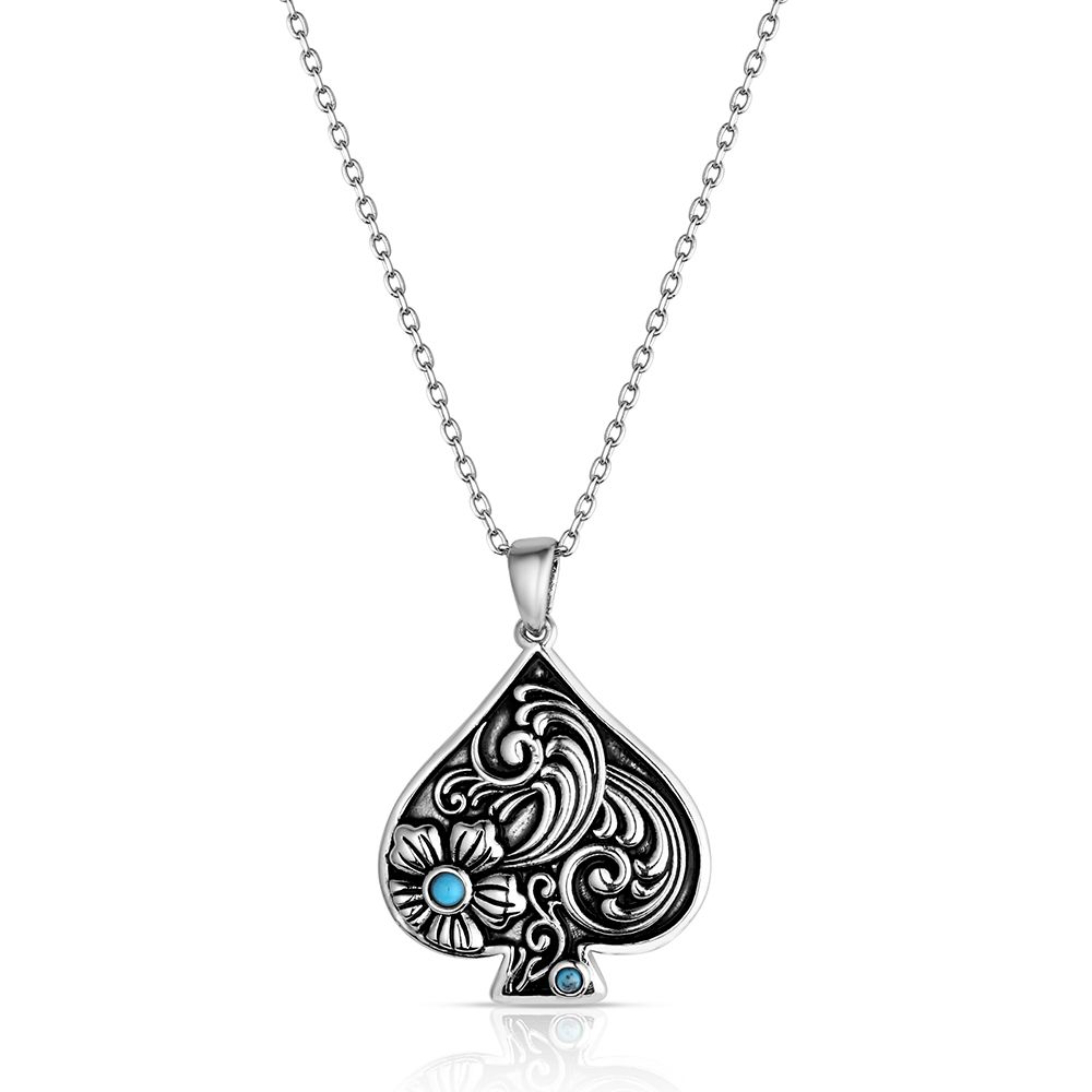 Spade Turquoise Necklace