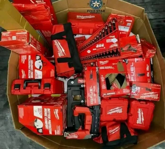 Mixed Milwaukee tools