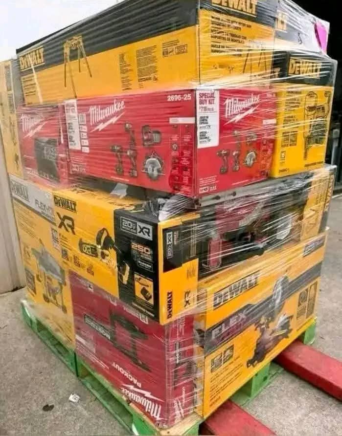 Mixed Milwaukee tools