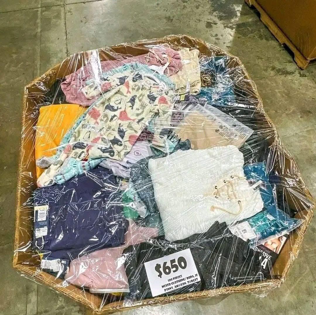 Brand New Mixed Women’s Clothes Pallet (500 pieces per pallet)
