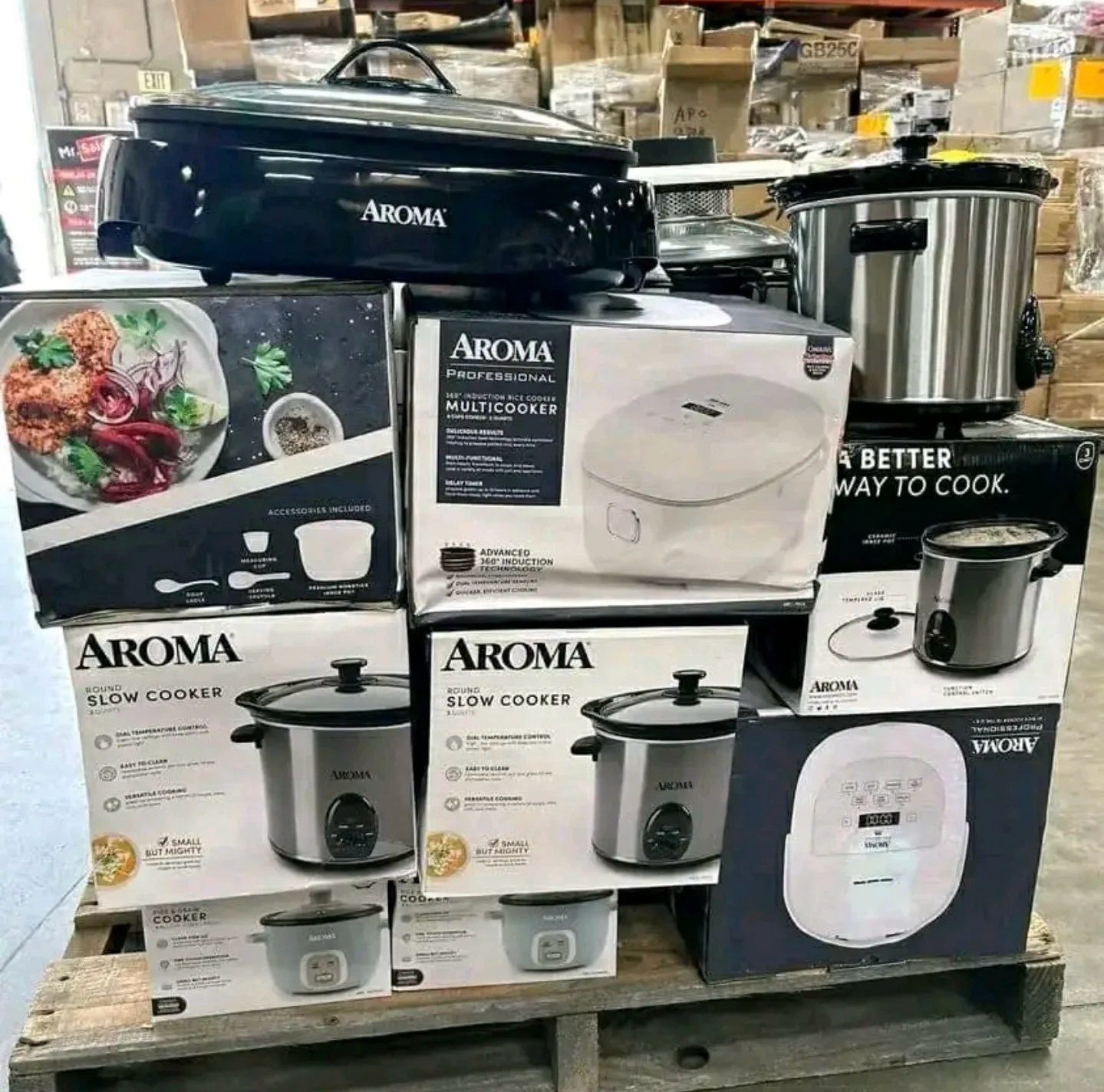 Amazon Cookware Pallets