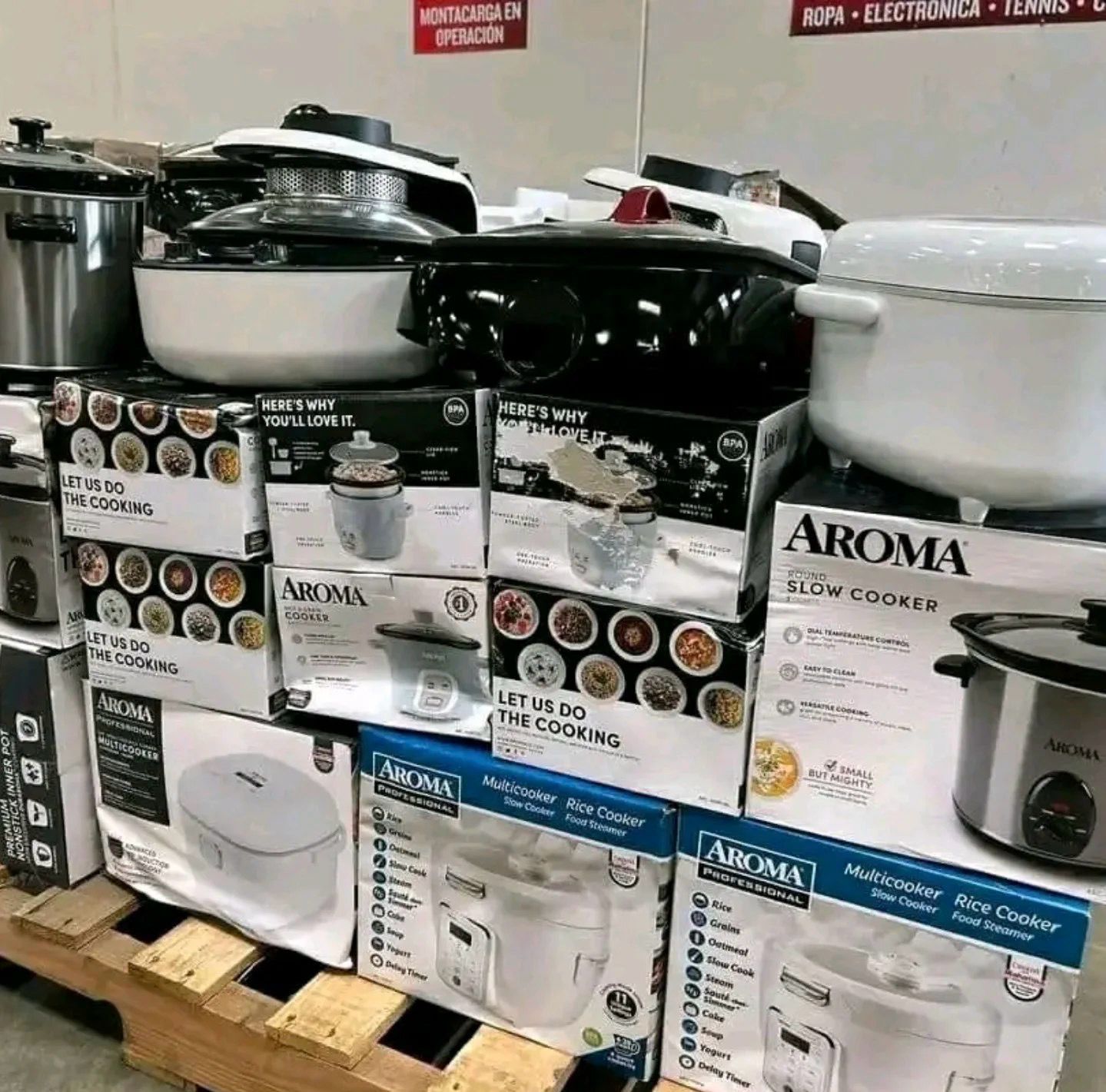 Amazon Cookware Pallets