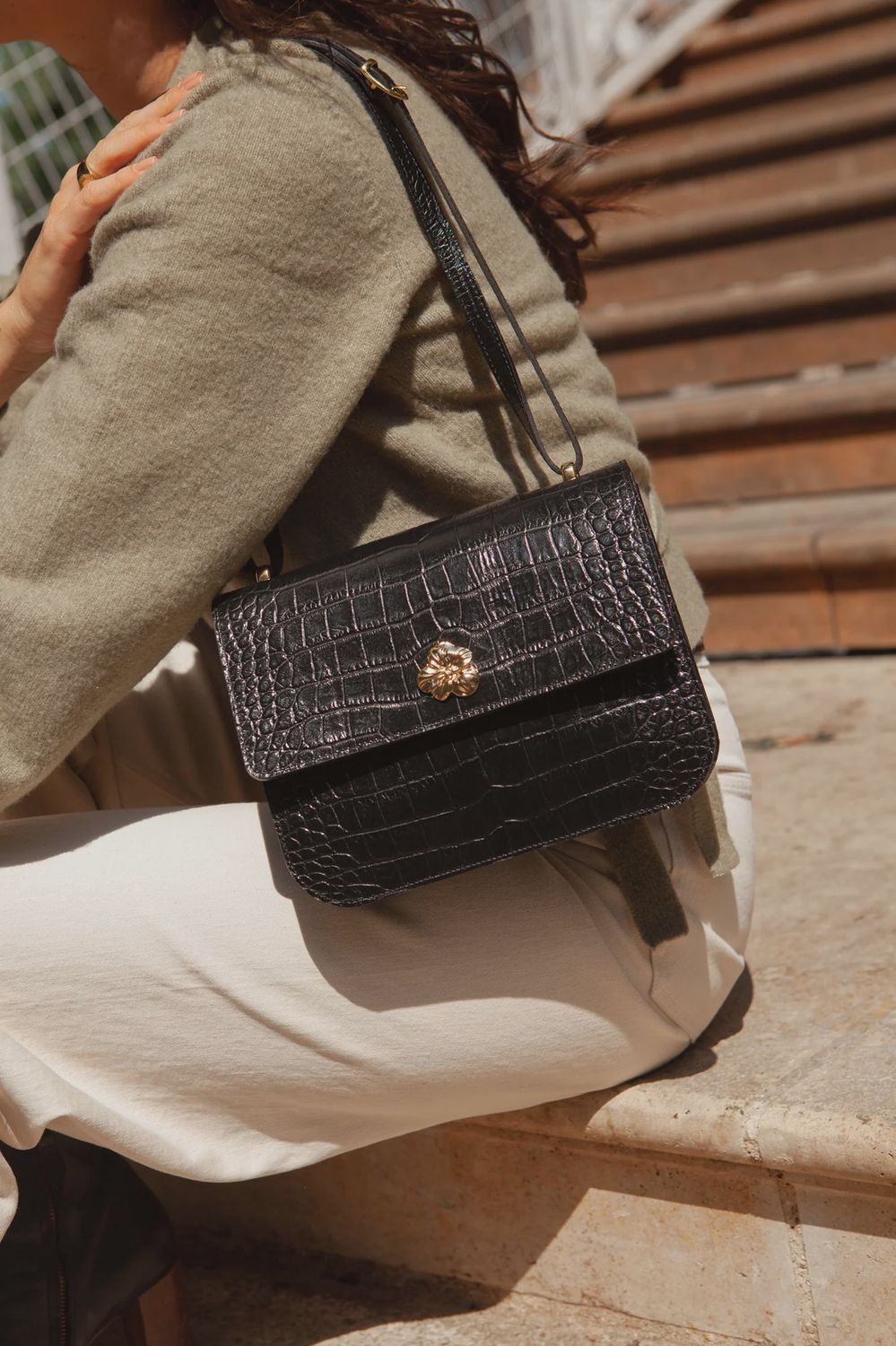 Adèle bag Croco