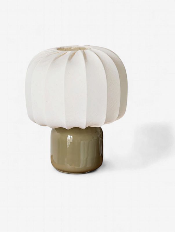 Loulou, olive table lamp