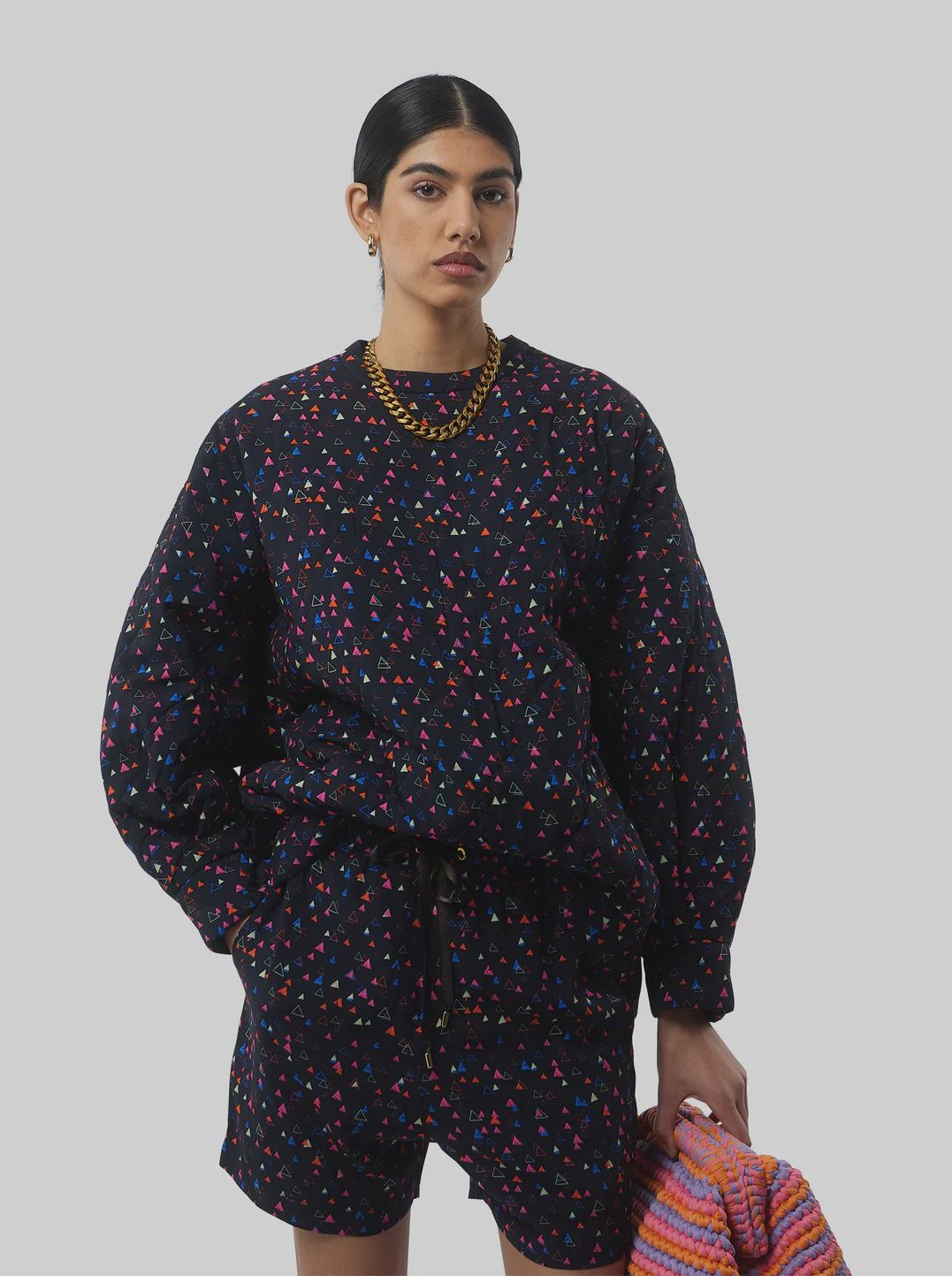 Harlem Sweatshirt Zodiac, Colour: black zodiac, Material: 100% coton, Size: s