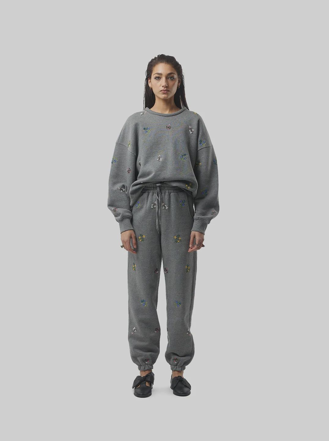 Kiara pants, Colour: grey, Material: 100%, Size: m