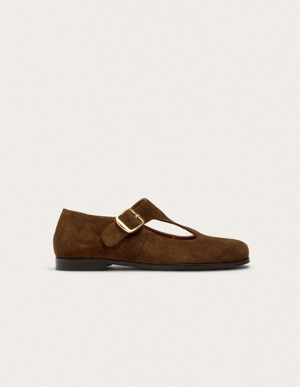 Opal suede shoes marron