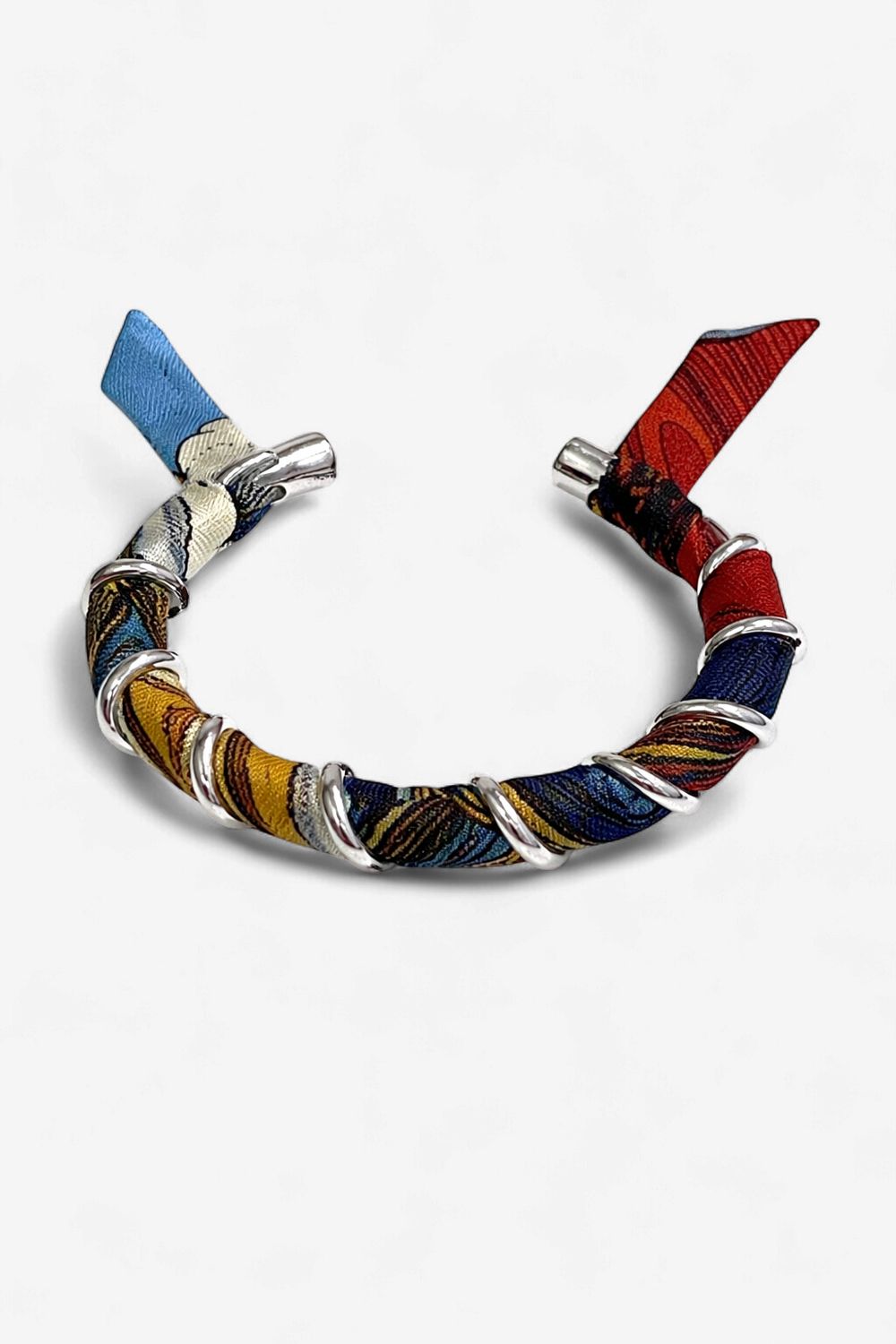Octobre, small, silver brass