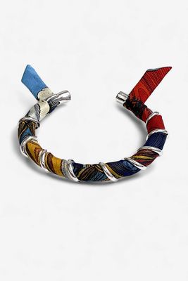 Octobre, small, silver brass