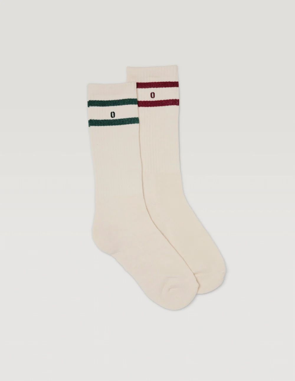 2 pair socks pack - Bordeaux and Pine Sport