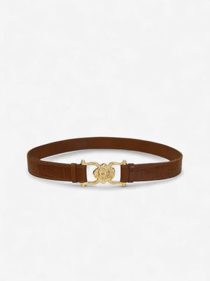 Rosie belt chocolat croco Rosie belt chocolat croco