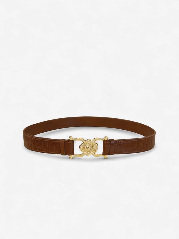 Rosie belt chocolat croco