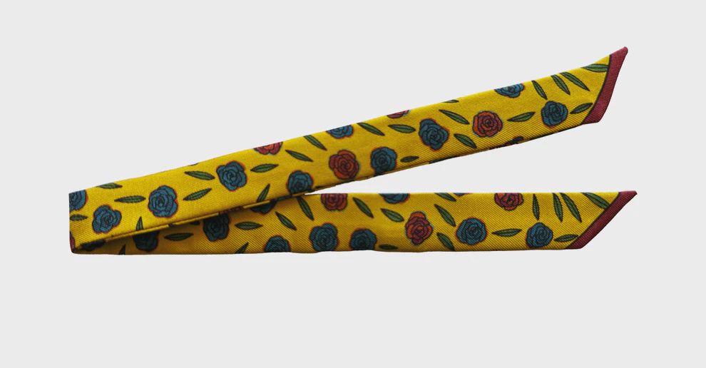 Silk ribbon, Gypsy Tales Silk Ribbon, Curry, 1cm