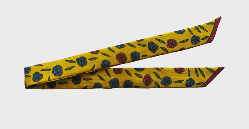 Silk ribbon, Gypsy Tales Silk Ribbon, Curry, 1cm