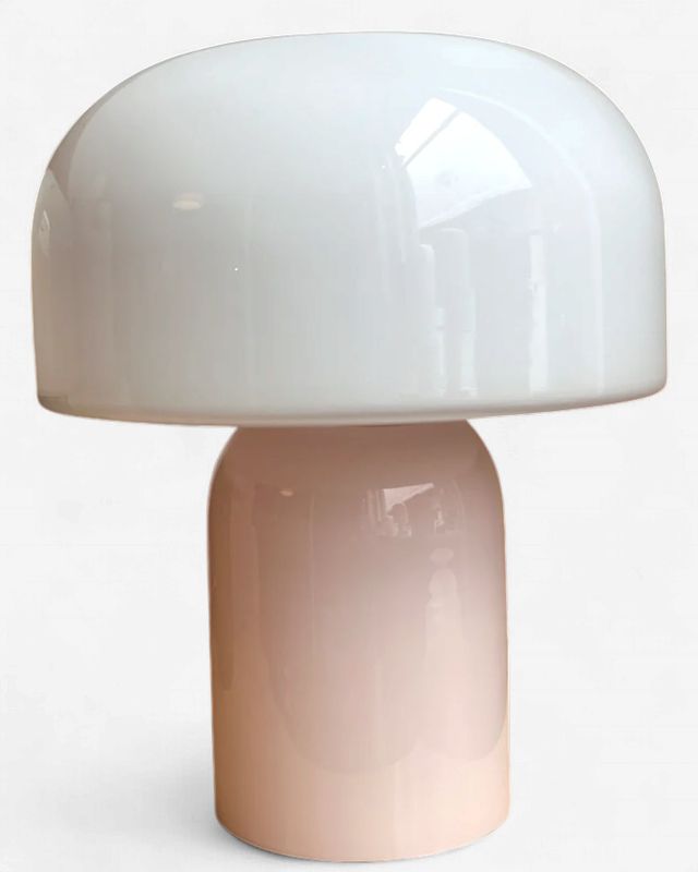 Georgia table lamp (rose + sand)