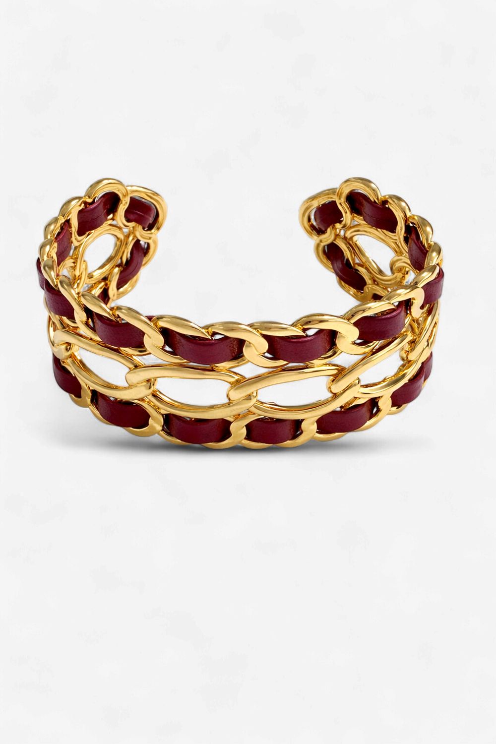 Décembre petite cuff , bracelet, Colour: bordeaux