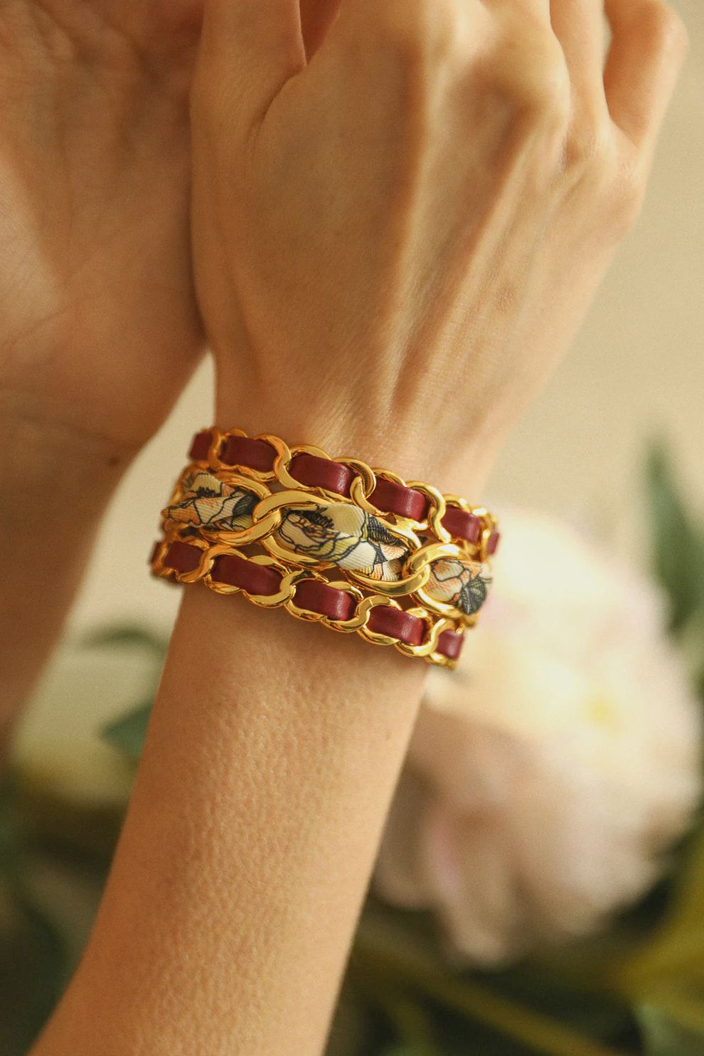 Décembre petite cuff , bracelet
