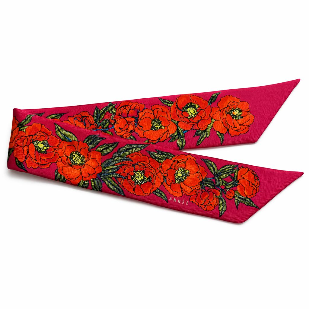 Silk ribbon, 4cm