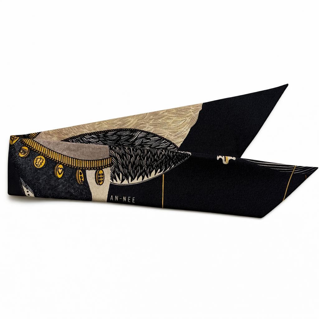 Silk ribbon, 4cm