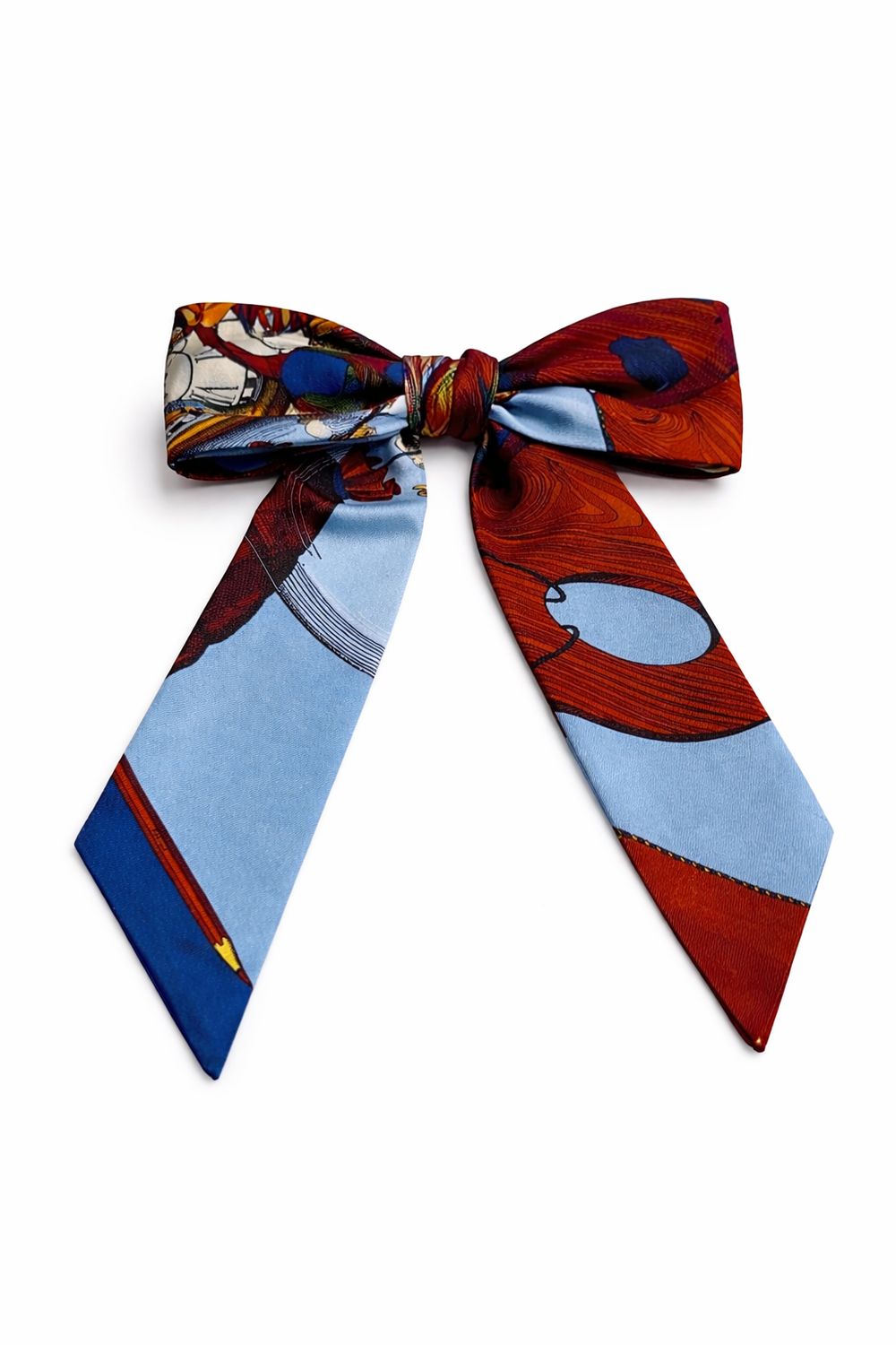 Bandy scarf, silk, Colour: La Fête neutral