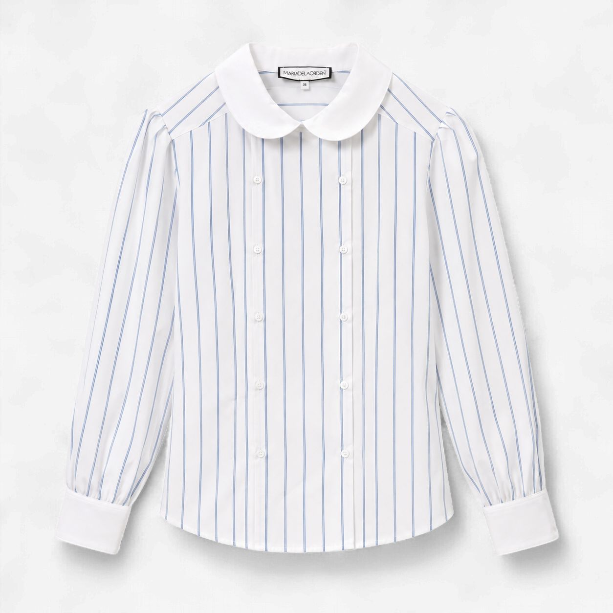 Belen shrit, sky blue stripes, Size: 36