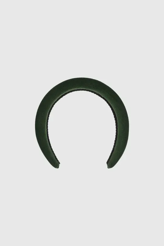 Holly, headband, velvet green