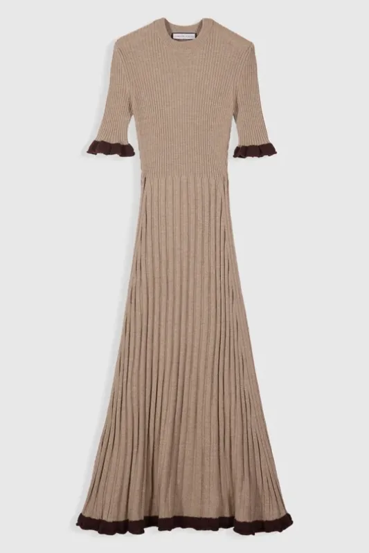 Magda, dress, beige