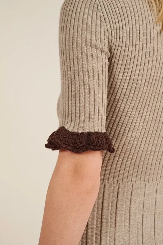 Magda, dress, beige