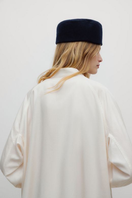 River shirt, whisper white