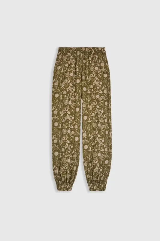 Phineas, pants, olive liberty