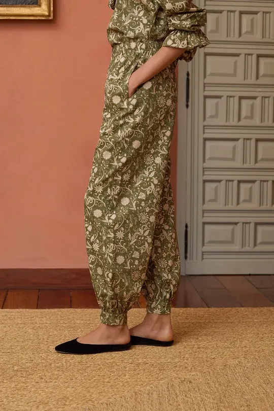 Phineas, pants, olive liberty