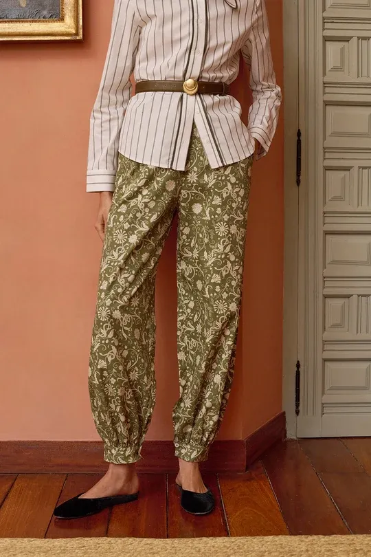 Phineas, pants, olive liberty
