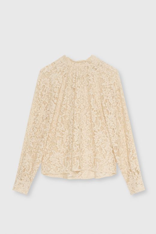 Andy, blouse, whisper white