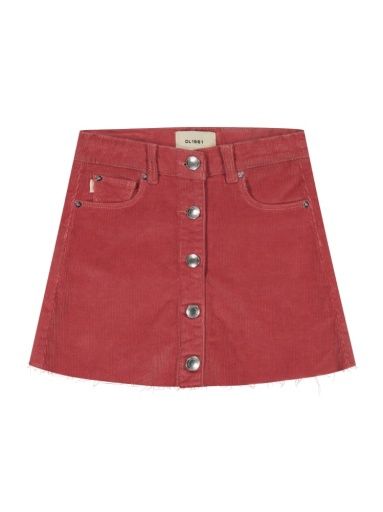 jenny toddler: mini skirt, Colour: deep blush corduroy, Season: fall 24, Size: 6