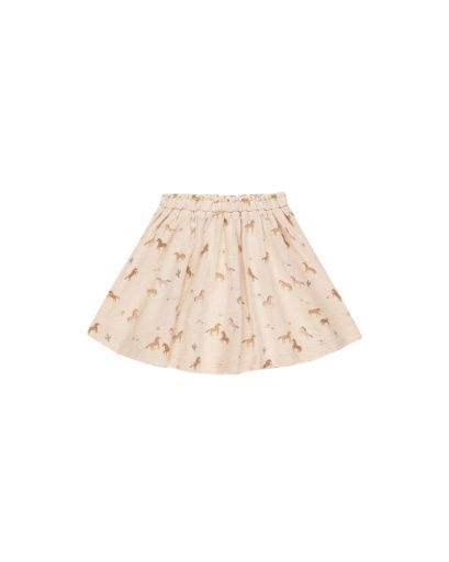 MAE SKIRT HORSES, Colour: SHELL, Size: 8-9Y