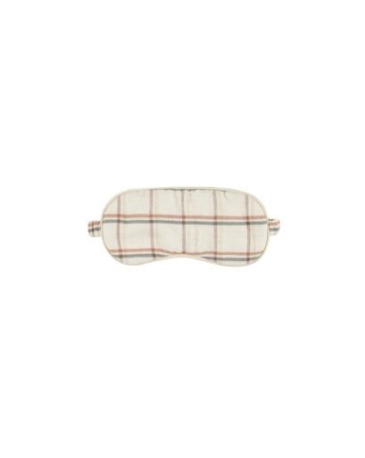PLAID SLEEP MASK, Colour: HOLIDAY-PLAID, Season: RCHO24, Size: ONE SIZE