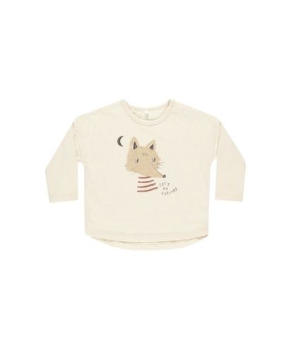 Coyote LS Tee, Colour: NATURAL, Size: 12-18M