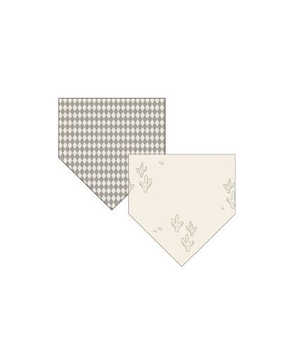 SAGUARO SCARF BIB SET