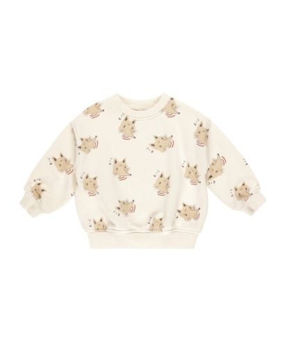 COYOTE SWEATSHIRT, Colour: NATURAL, Size: 2-3Y