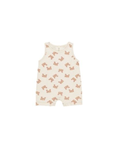 SLEEVELESS ONE-PIECE || CRABS, Colour: NATURAL, Season: RCSS25_D1, Size: 12-18M