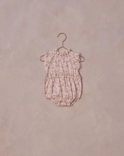 ALICE ROMPER | PINK TOILE, Colour: NATURAL, Season: NLSS25_D1, Size: 18M