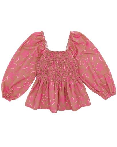 FA JANESSA TOP, Colour: DESERT ROSE, Season: FA24, Size: 12