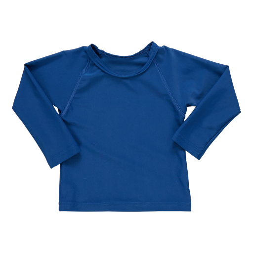 boys rash guard - navy