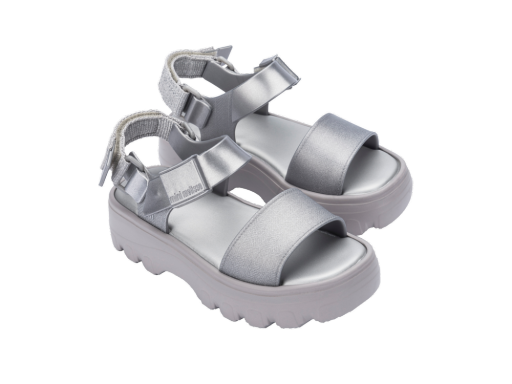 MELISSA KICK OFF SANDAL KIDS, Colour: BF354-SILVER, Season: 2025/SS, Size: 1
