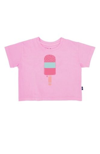 SKATE POP CROP TEE