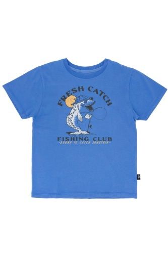 FRESH CATCH VINTAGE TEE, Size: 6-7Y