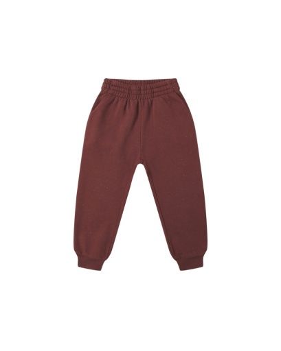 RELAXED SWEATPANT || BURGUNDY, Size: 4-5Y