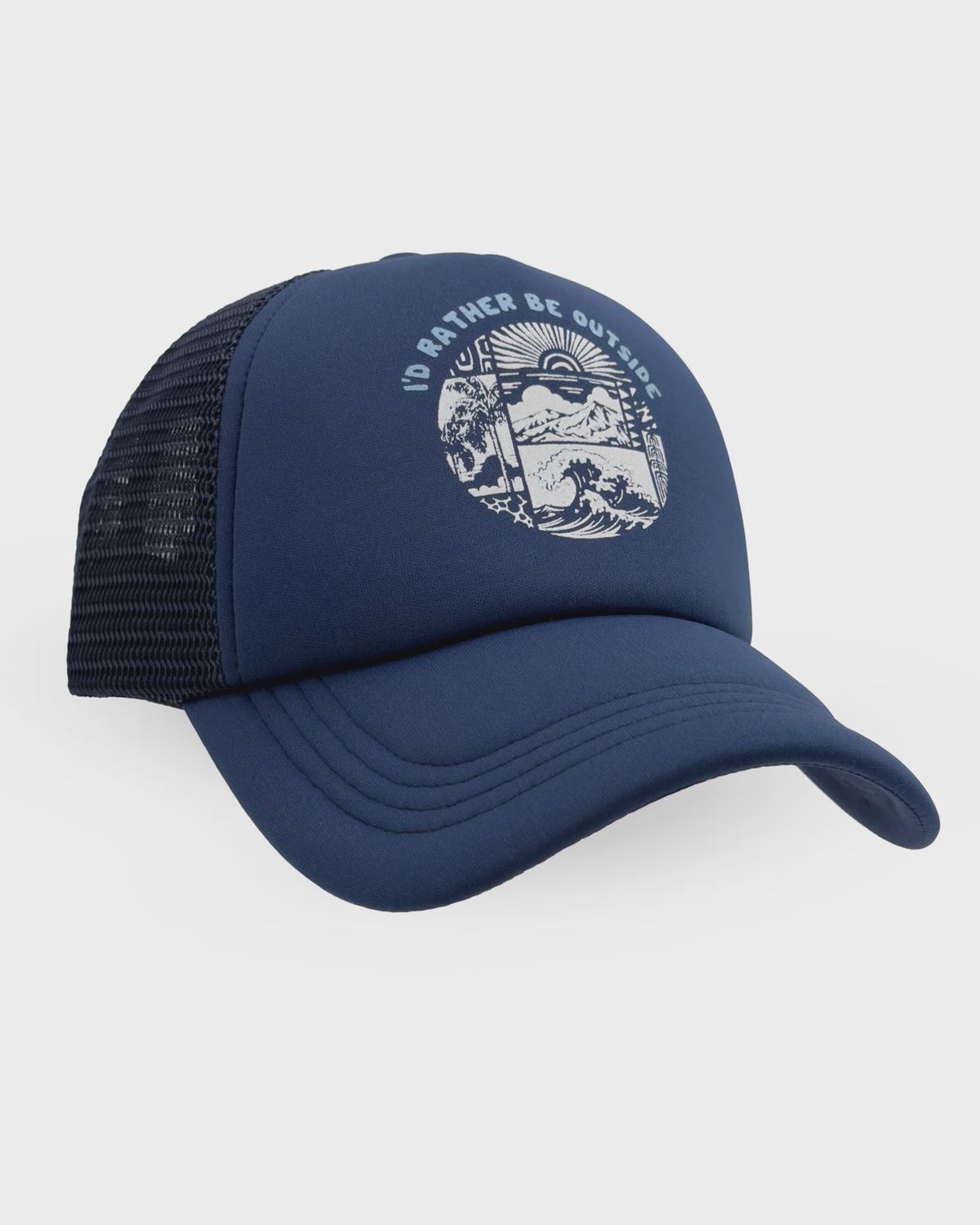 I'd rather be outside Trucker Hat