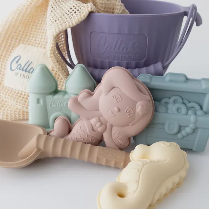 Mermaids Cove  Silicone Beach Bucket