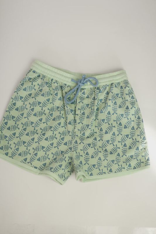 Fish Bone Swim Shorts